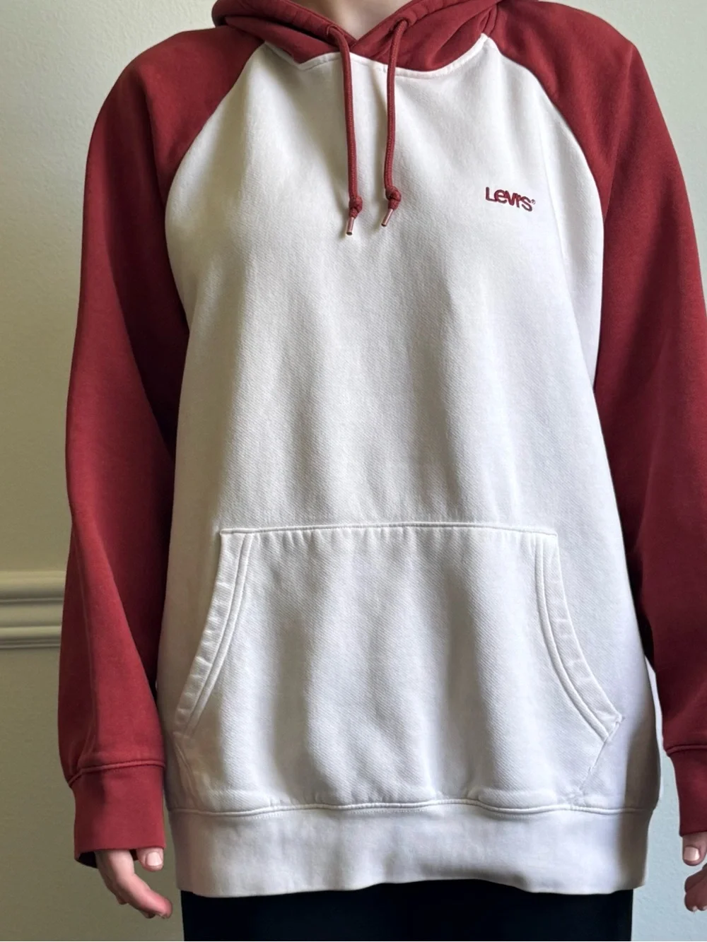 Levi's Varsity Raglan Pullover Hoodie (unisex) XL Pre-owned